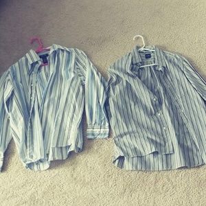 2 button down shirts